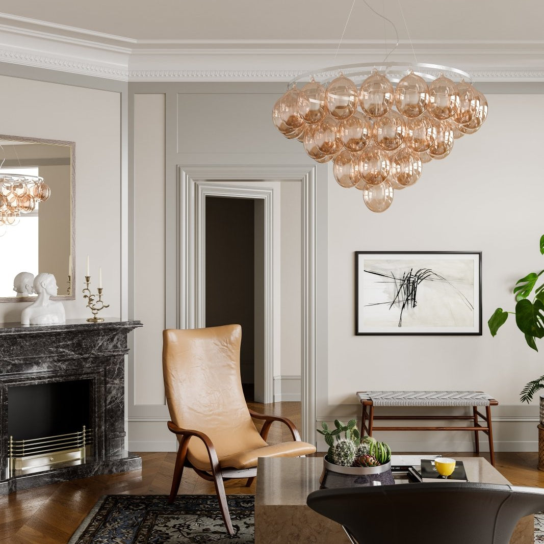 By Rydéns Gross Giant taklampa amber - Azalea Home
