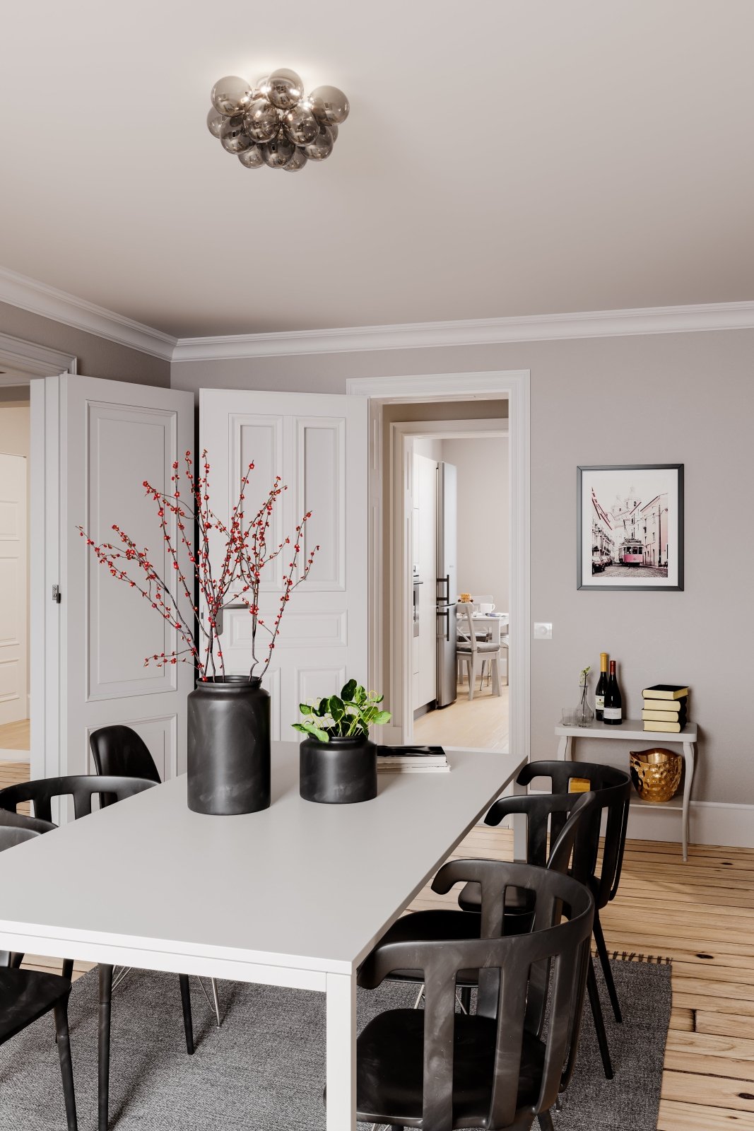 By Rydéns Gross plafond Ø30 cm rökgrå - Azalea Home