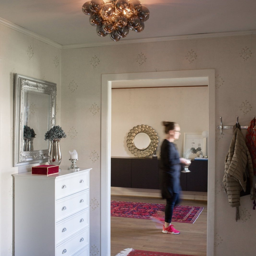 By Rydéns Gross plafond Ø30 cm rökgrå - Azalea Home
