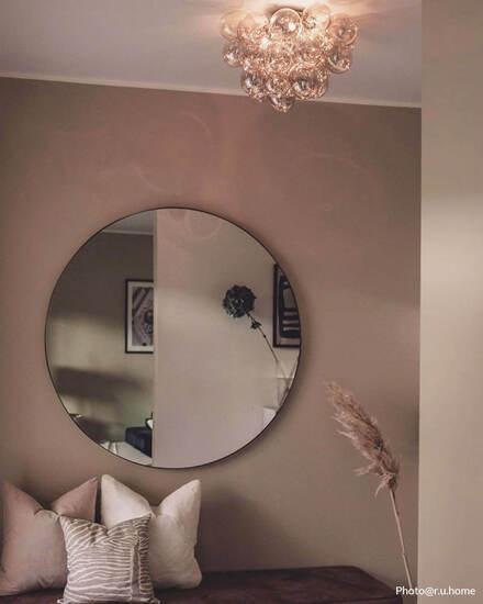 By Rydéns Gross plafond Ø50 cm amber - Azalea Home