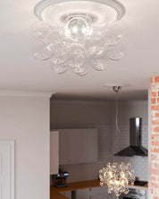 By Rydéns Gross plafond Ø50 cm klarglas - Azalea Home