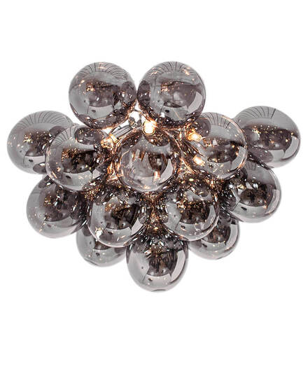 By Rydéns Gross plafond Ø50 cm rökgrå - Azalea Home