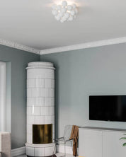 By Rydéns Gross plafond Ø50 cm vit matt - Azalea Home