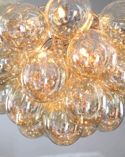 By Rydéns Gross taklampa Ø50 cm amber - Azalea Home