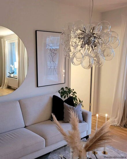By Rydéns Gross taklampa Ø50 cm klar - Azalea Home