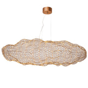 By Rydéns Hayden taklampa LED L115 cm guld - Azalea Home