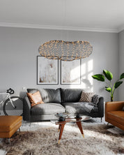 By Rydéns Hayden taklampa LED L115 cm svart matt - Azalea Home