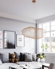 By Rydéns Hayden taklampa LED L76 cm guld - Azalea Home