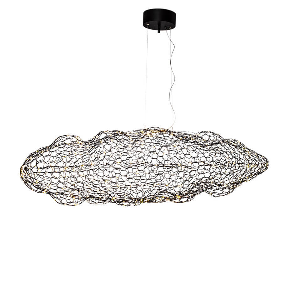 By Rydéns Hayden taklampa LED L76 cm svart matt - Azalea Home