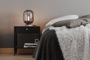 By Rydéns Leola bordslampa svart/rökgrå - Azalea Home