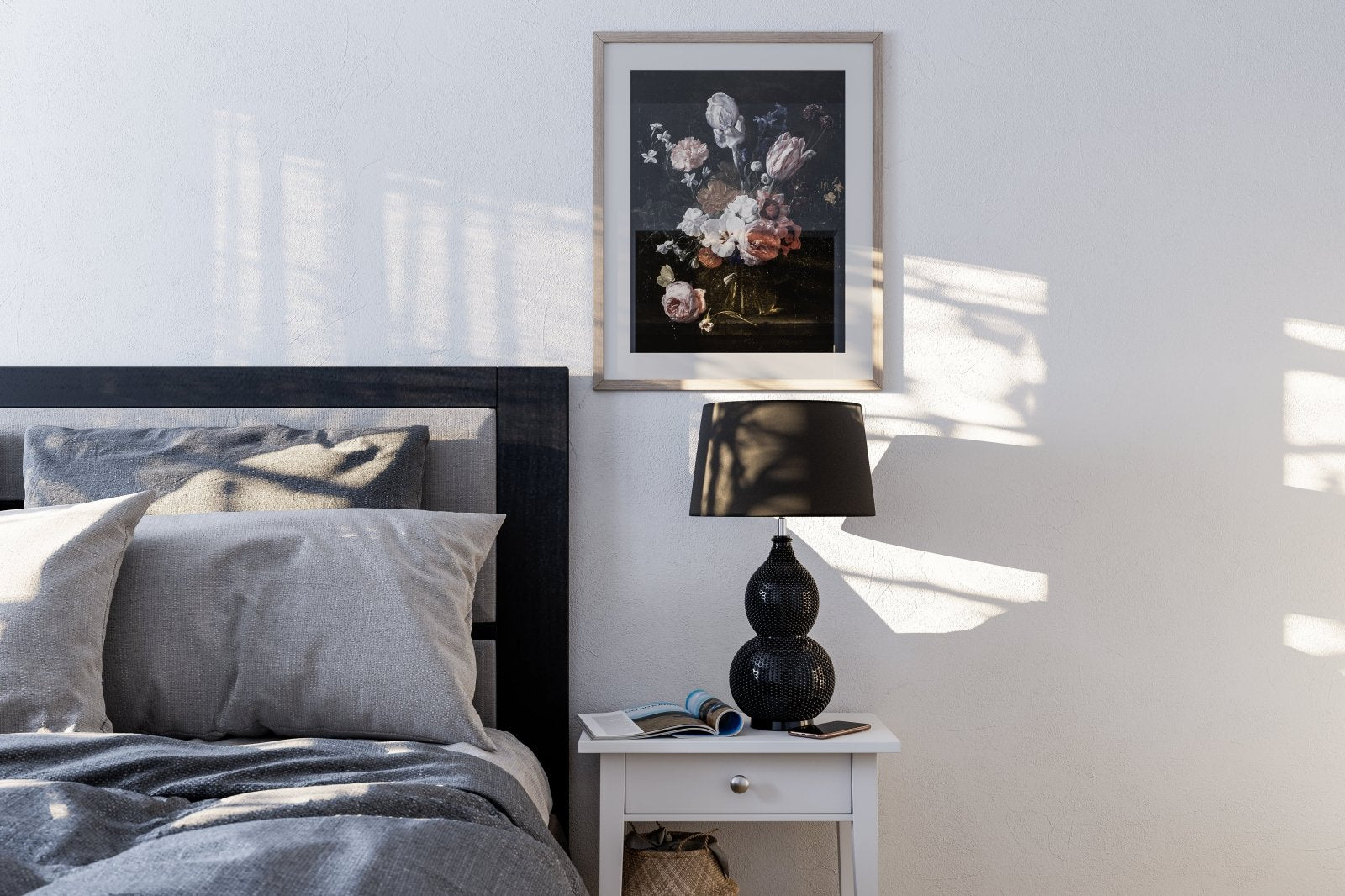 By Rydéns Lofty bordslampa H55 cm svart matt/svart skärm - Azalea Home