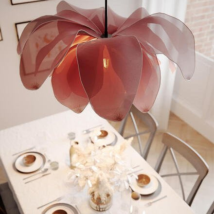 By Rydéns Lou Lou taklampa Ø80 cm rosa - Azalea Home