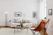 By Rydéns Luton golvlampa svart/vit - Azalea Home
