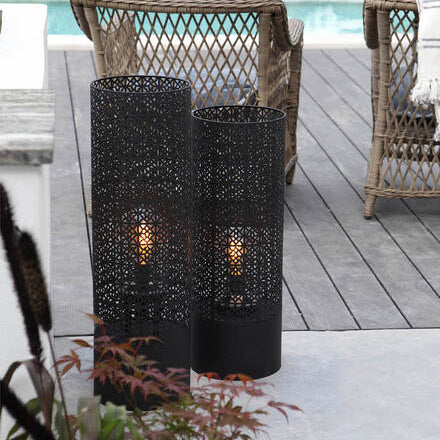 By Rydéns Maison golvlampa IP44 H78 cm sandsvart - Azalea Home