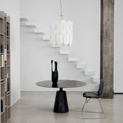 By Rydéns Omlott taklampa Ø50 cm mässing/vit - Azalea Home