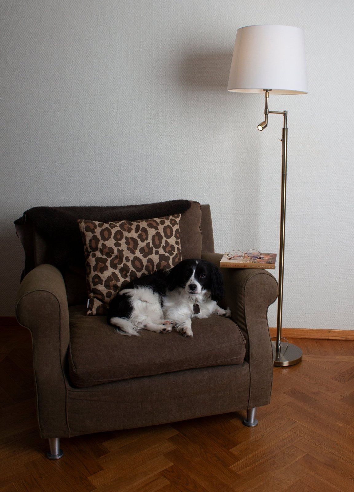 By Rydéns Orlando golvlampa antik/beige - Azalea Home