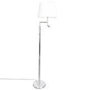 By Rydéns Orlando golvlampa krom/vit - Azalea Home