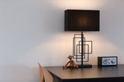 By Rydéns Paragon bordslampa H69 cm matt svart - Azalea Home