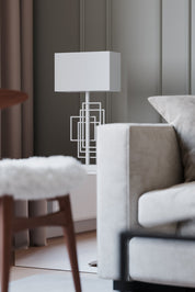 By Rydéns Paragon bordslampa H69 cm matt vit - Azalea Home