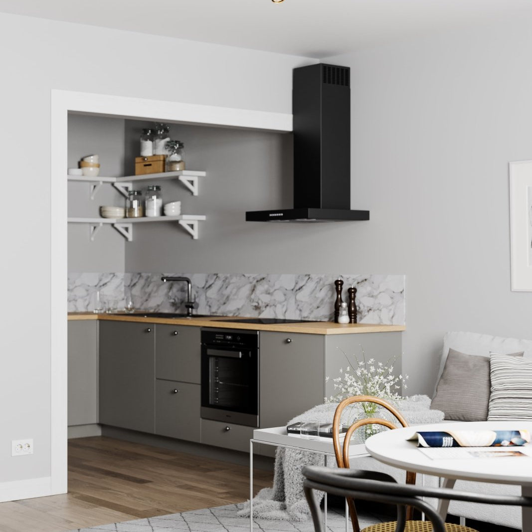 By Rydéns Puls takspotlight 3 - låg svart matt - Azalea Home