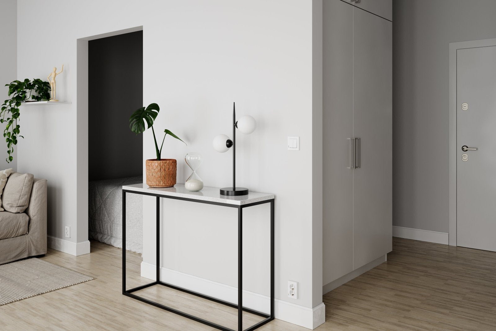 By Rydéns Punto bordslampa matt svart - Azalea Home