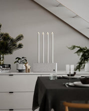 By Rydéns Raw Light bordslampa/ljusstake betong - Azalea Home