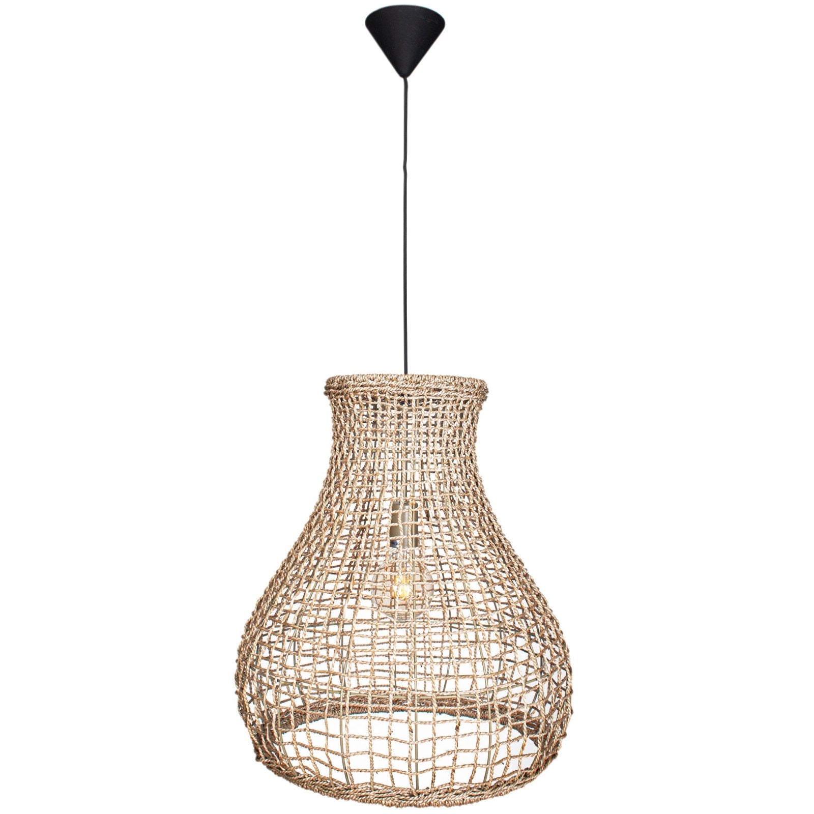 By Rydéns Seagrass taklampa Ø49 cm natur - Azalea Home