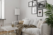 By Rydéns Softy golvlampa svart/vit - Azalea Home