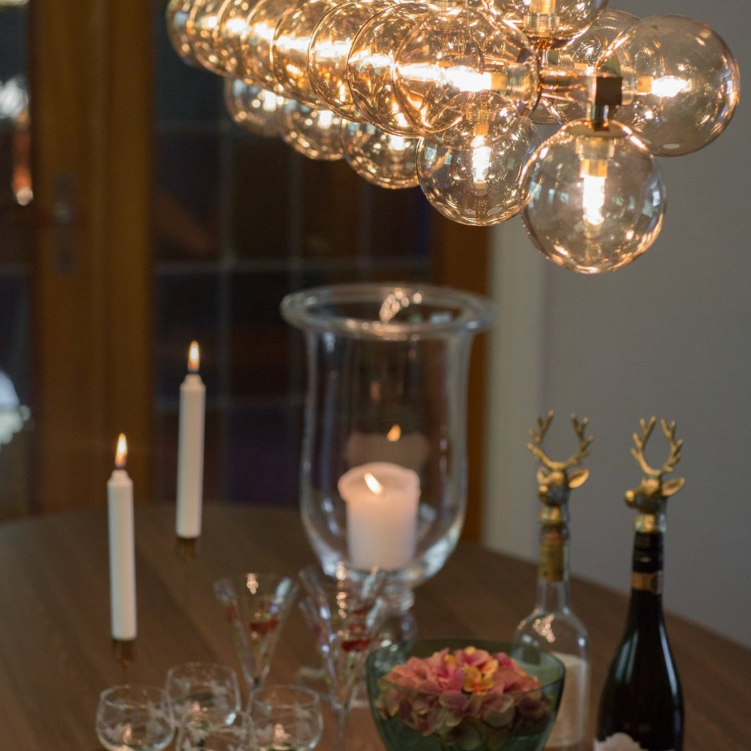 By Rydéns Splendor Bar taklampa amber - Azalea Home