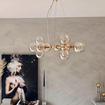 By Rydéns Splendor taklampa Ø58 cm amber - Azalea Home