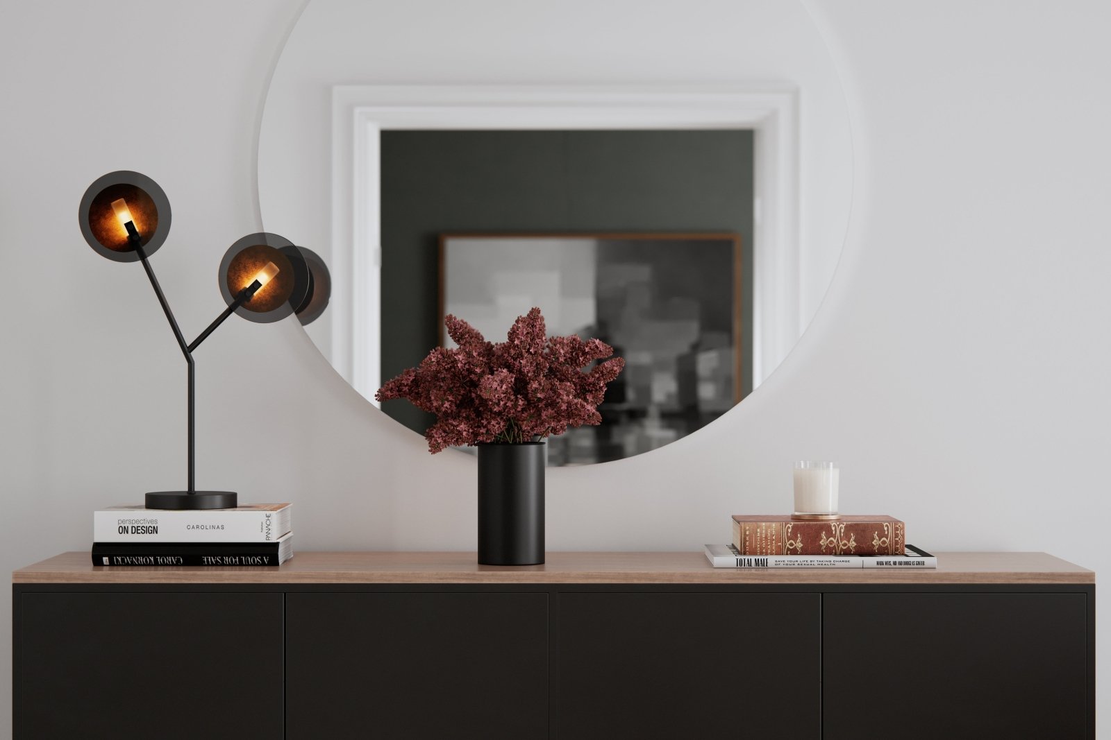 By Rydéns Turno bordslampa matt svart - Azalea Home