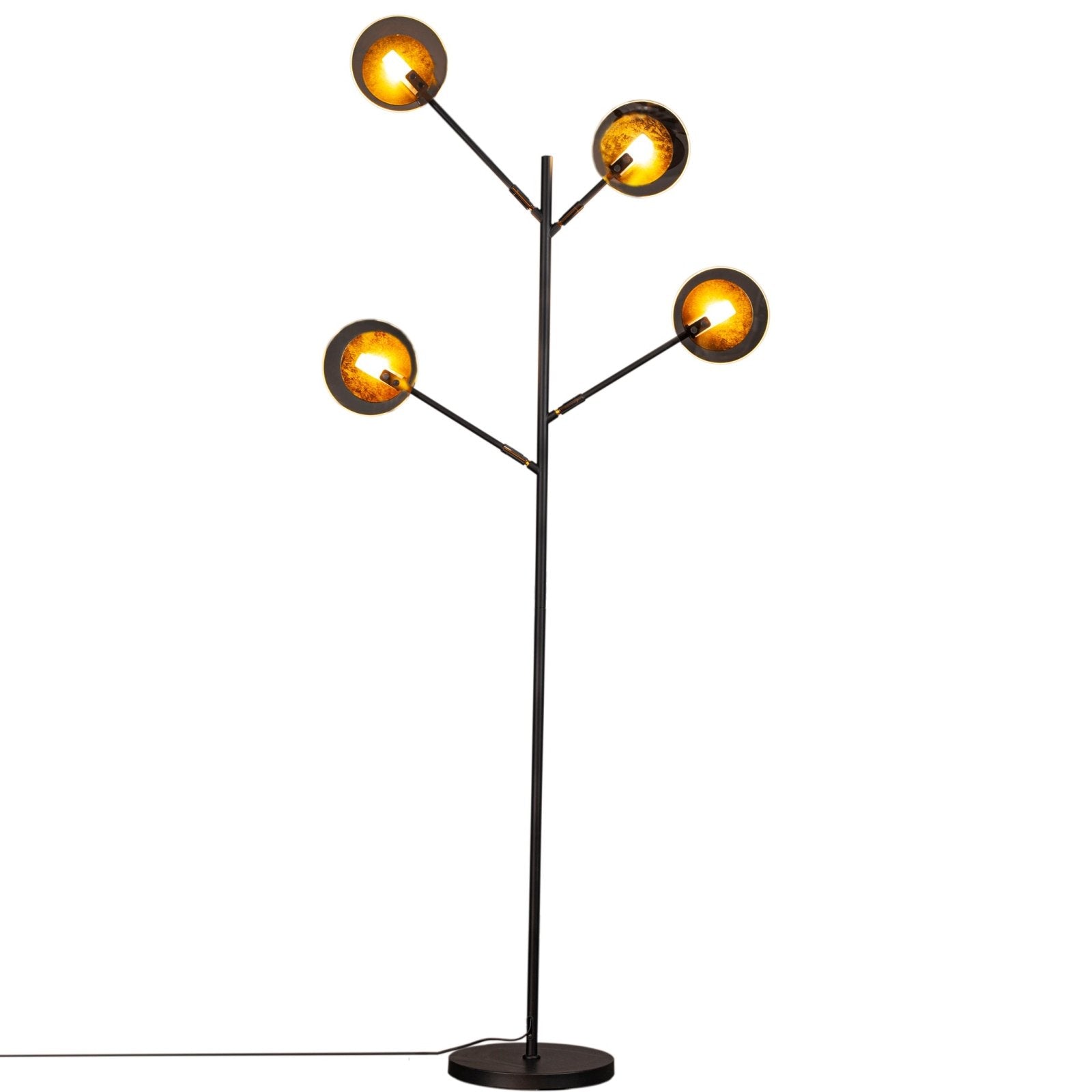 By Rydéns Turno golvlampa svart - Azalea Home