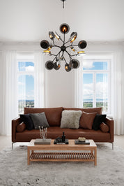 By Rydéns Turno taklampa svart/guld - Azalea Home