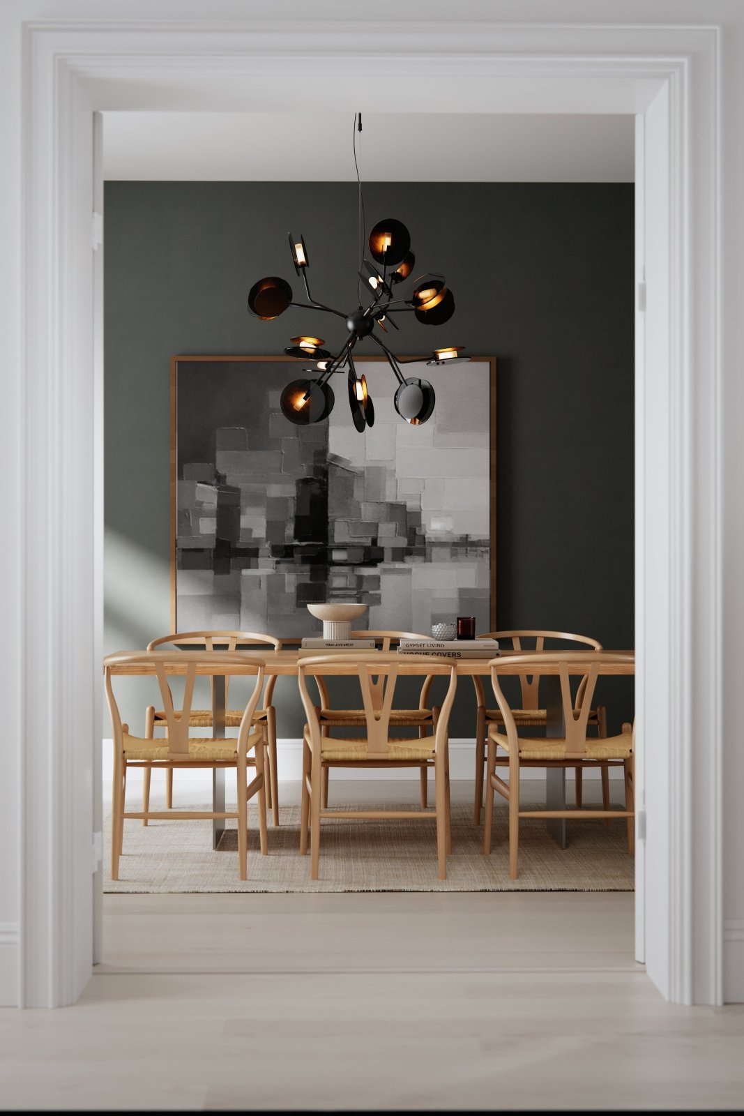 By Rydéns Turno taklampa svart/guld - Azalea Home