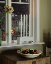 By Rydéns Twinkle bordslampa/ljusstake vit - Azalea Home