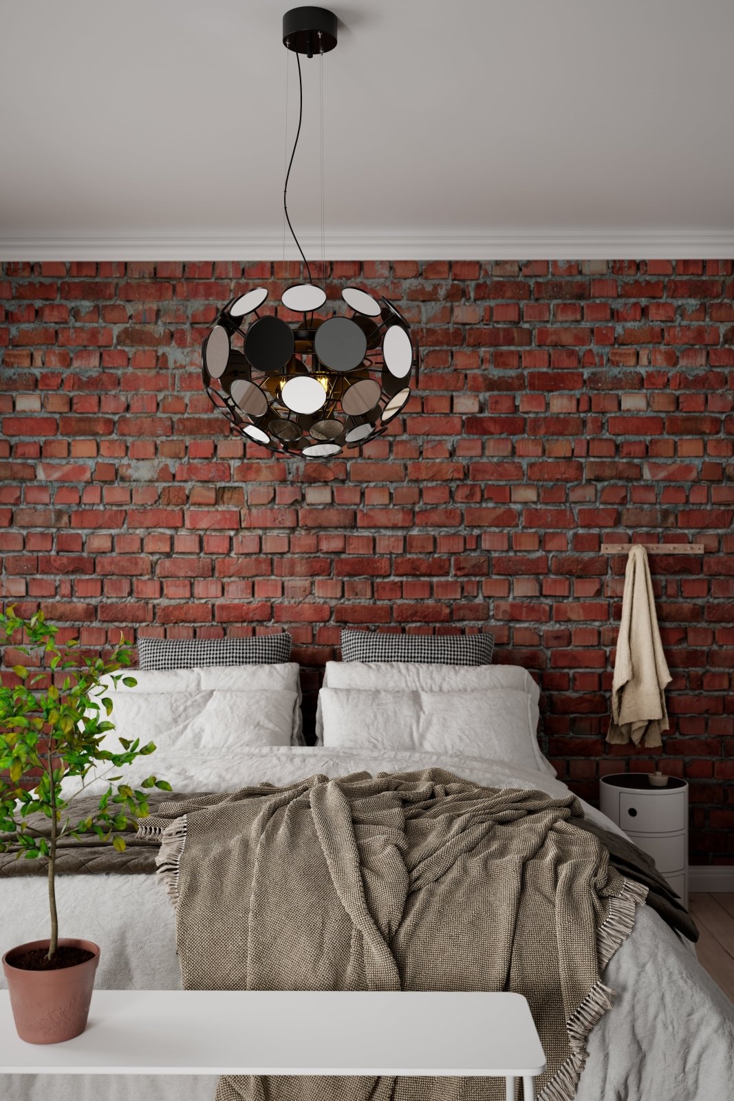 By Rydéns Vanita taklampa Ø50 cm spegel - Azalea Home