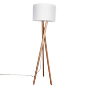 By Rydéns Vega golvlampa vit/ek - Azalea Home