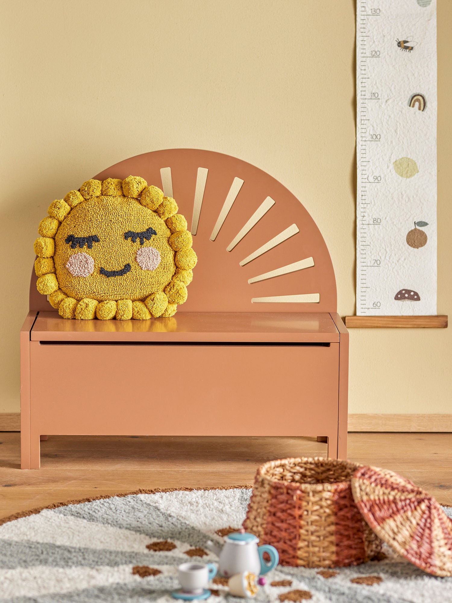Marisol Bänk 70cm, Brun