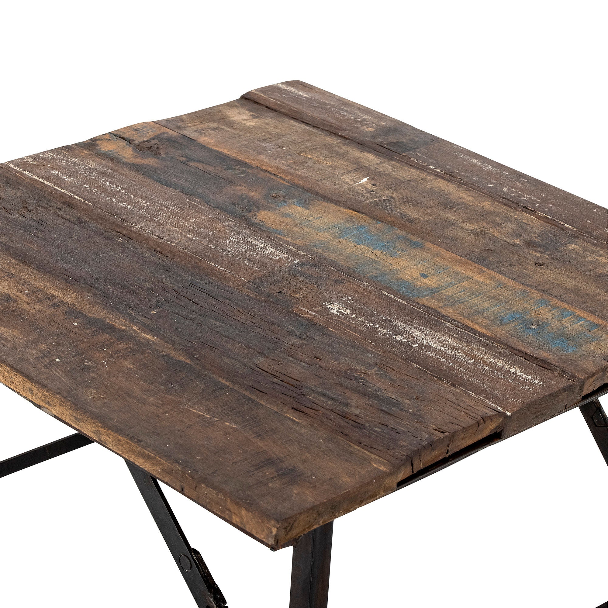 Loft Soffbord 70x70, Återvunnet trä