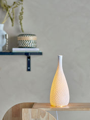 Pela Bordslampa, Vit