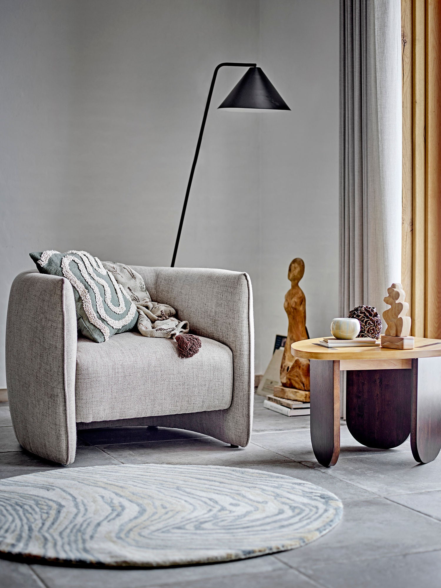 Bacio Fåtölj, Beige