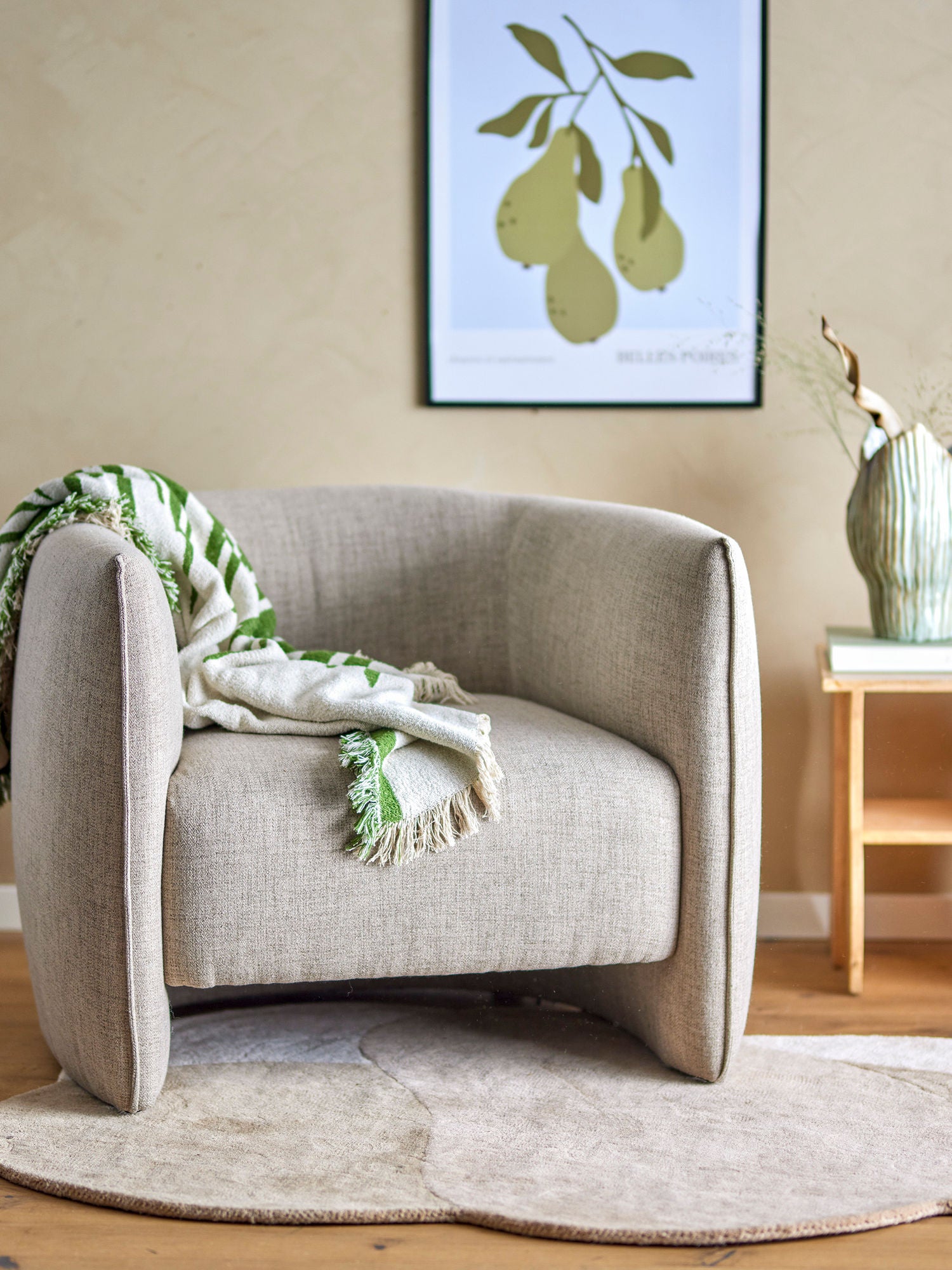 Bacio Fåtölj, Beige