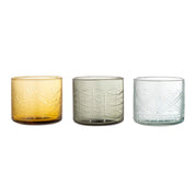Jozefina Dricksglas 3-Pack, Multi