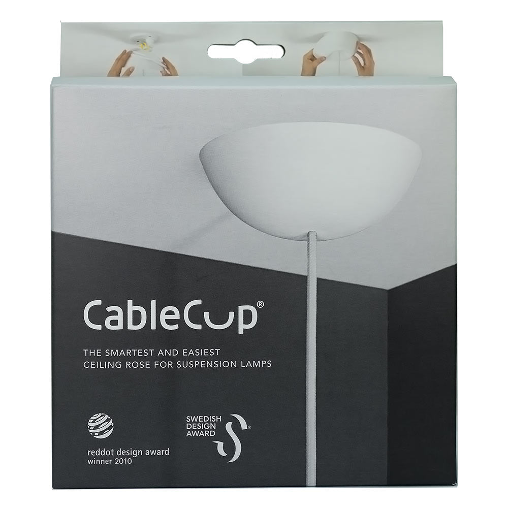 CableCup Cable Cup Classic White - Azalea Home