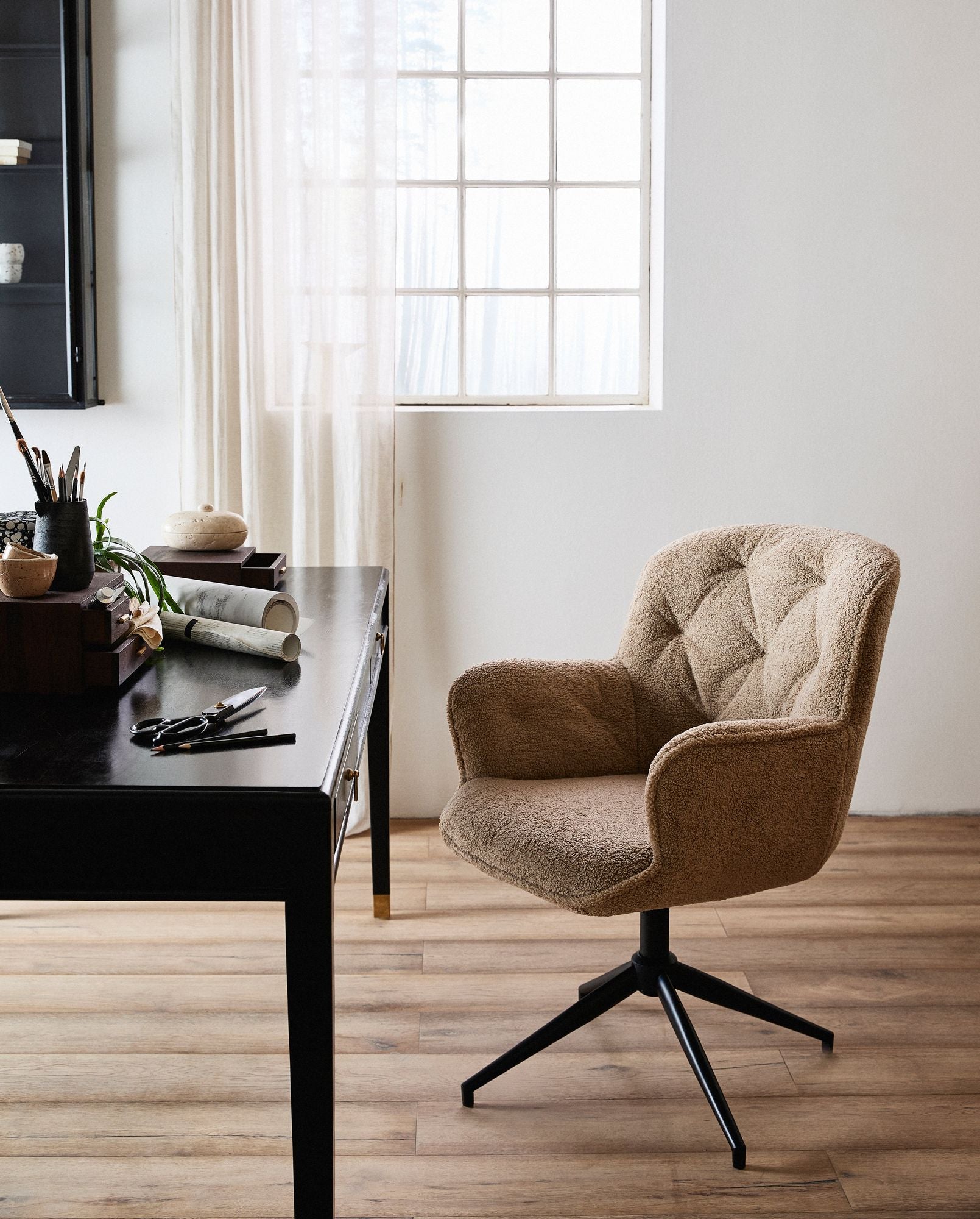 LEA Kontorsstol, Beige