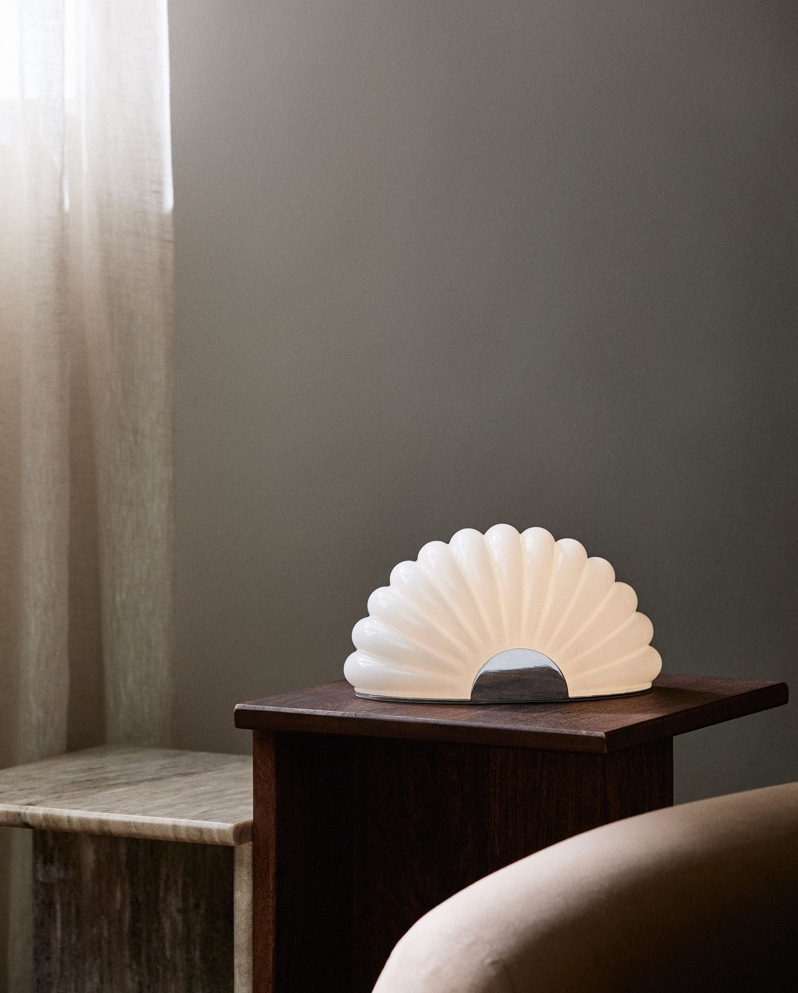 CHIA Bordslampa, Vit