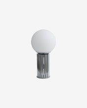 HERMOD Bordslampa, Krom