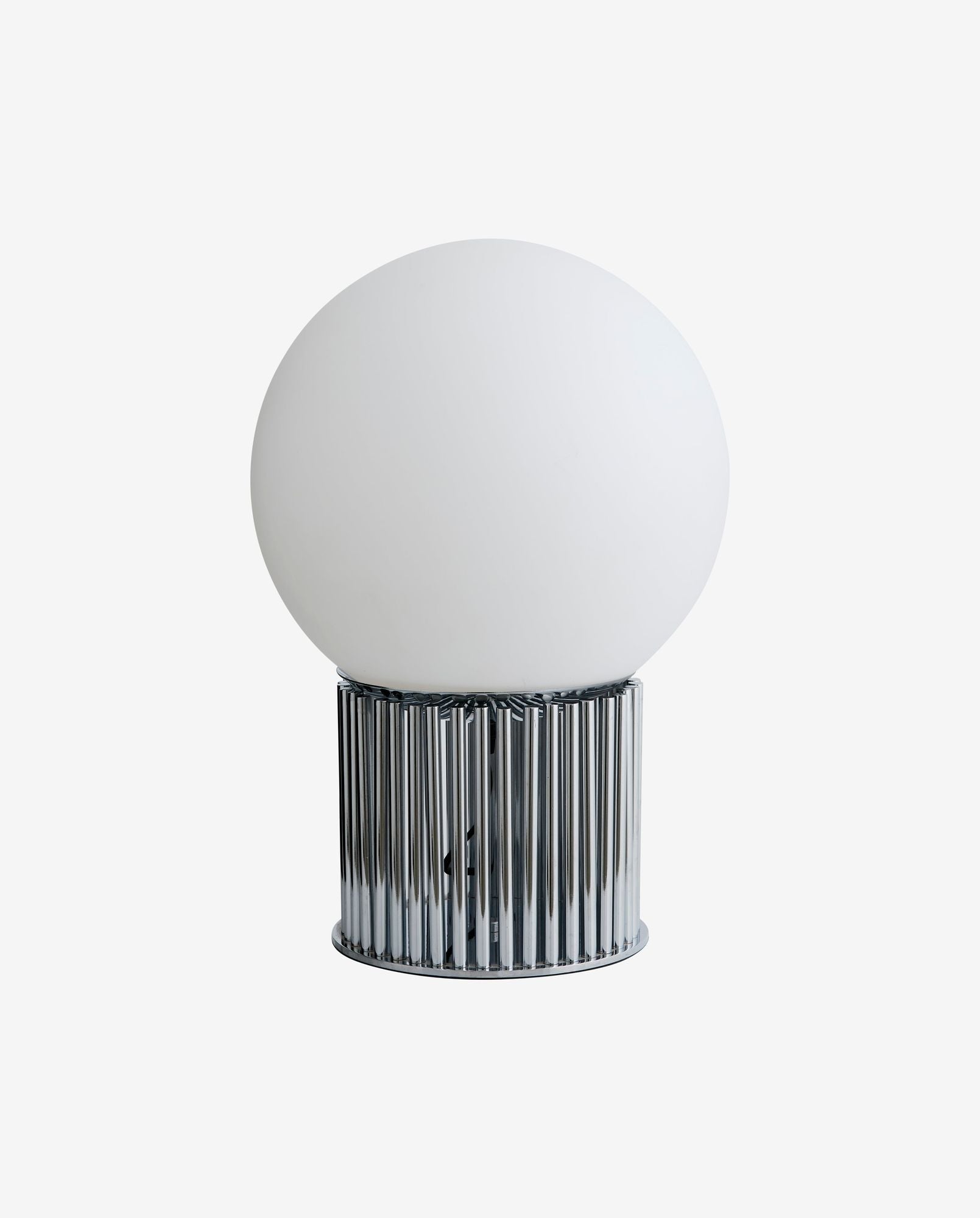 HERMOD Bordslampa, Krom
