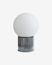HERMOD Bordslampa, Krom