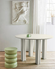 ENVO Matbord Ø120, Beige